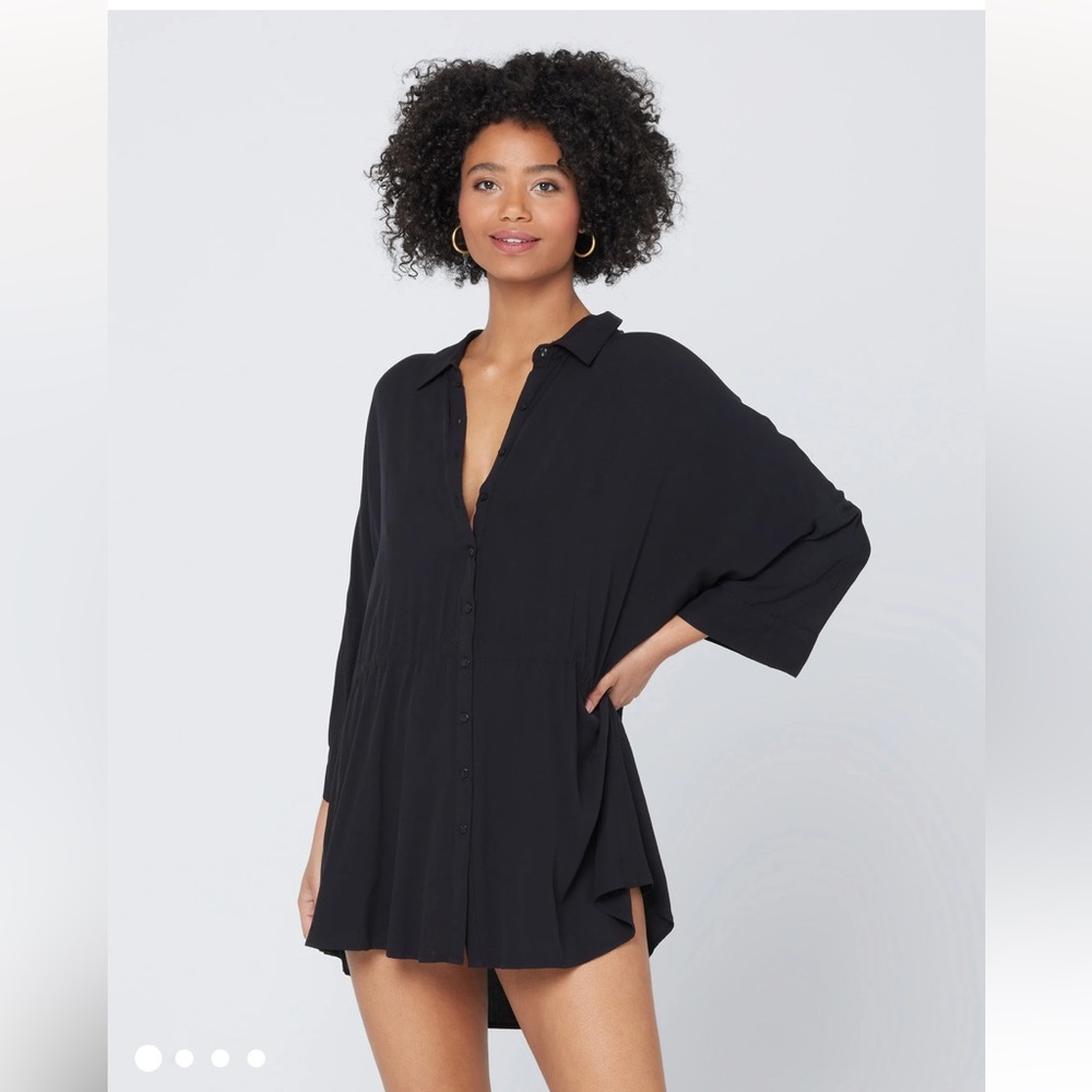L*Space Pacifica Tunic - xs/s black - NWT